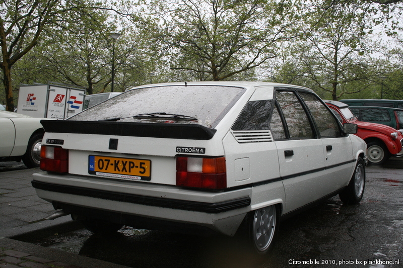 BX 19 GT, Blanc Meije, datum eerste toelating 22 november 1984